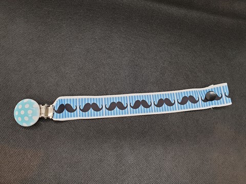 Attache Tétine Little Moustaches