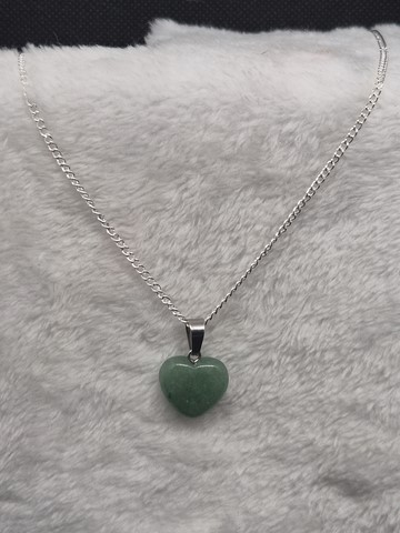 Collier Coeur Amazonite